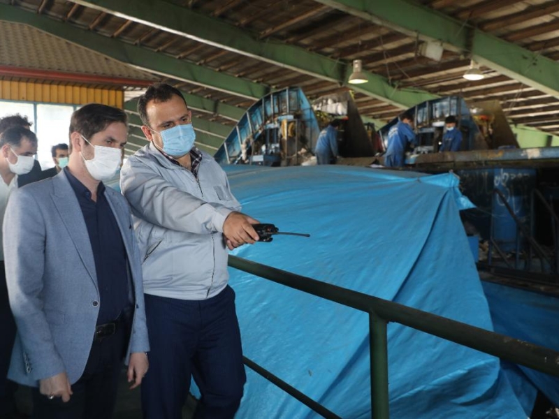 بازدید شهردار رشت از تکنولوژیهای نوین پردازش زباله در کرج و تهران