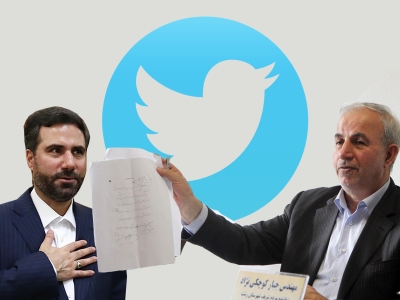 مجادله توئیتری کوچکی‌نژاد و شیخان