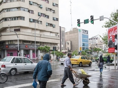 نفوذ سامانه بارشی در تهران از بعد از ظهر فردا