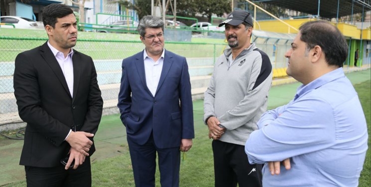 حضور مدیران باشگاه پیکان در تمرین/ تمیروف بازگشت +تصاویر