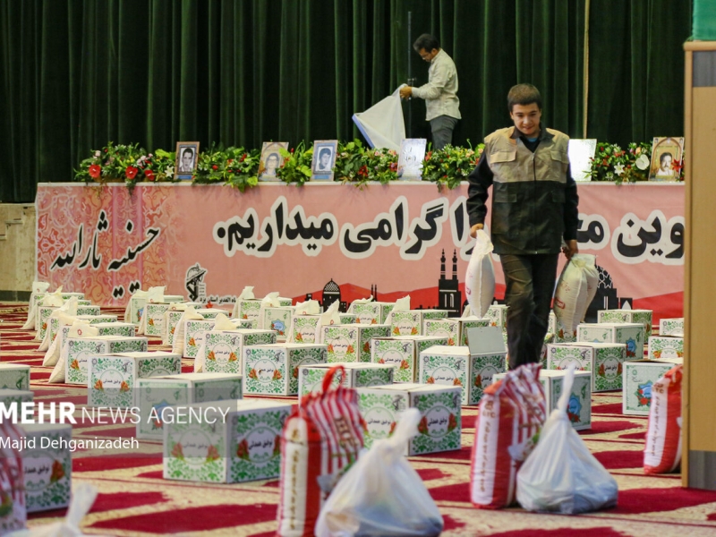 توزیع ۷۲ هزار بسته معیشتی با شعار «خدمت بی منت» در گیلان