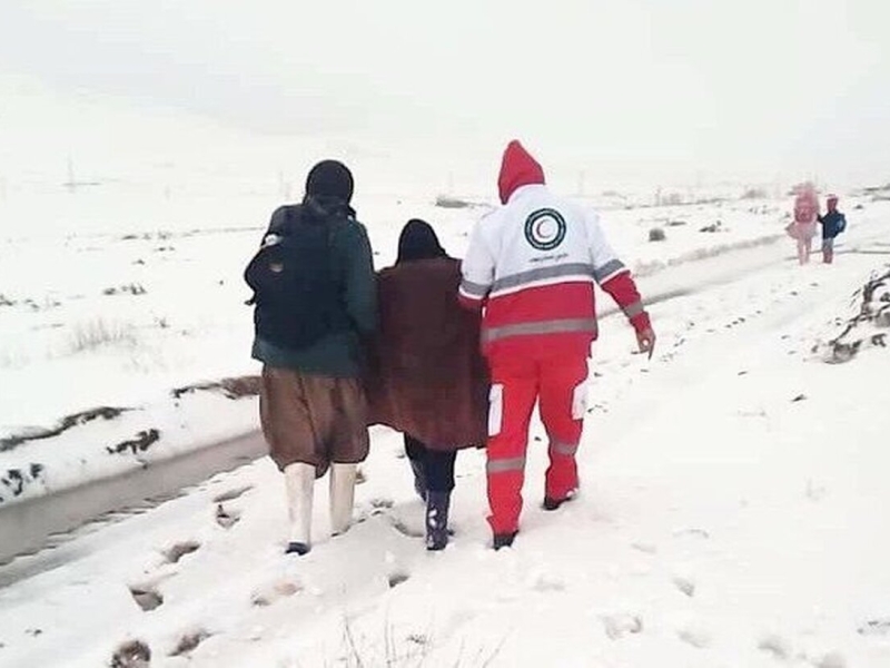 ۲۷ استان درگیر برف و کولاک/ امدادرسانی به ۷۰۸ نفر در ۱۱ استان