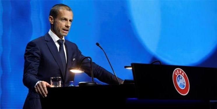 واکنش عجیب رئیس یوفا به مجازات بارسلونا