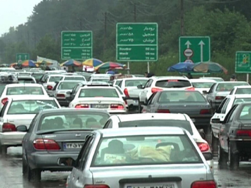 افزایش ۷ درصدی ورود خودرو به گیلان