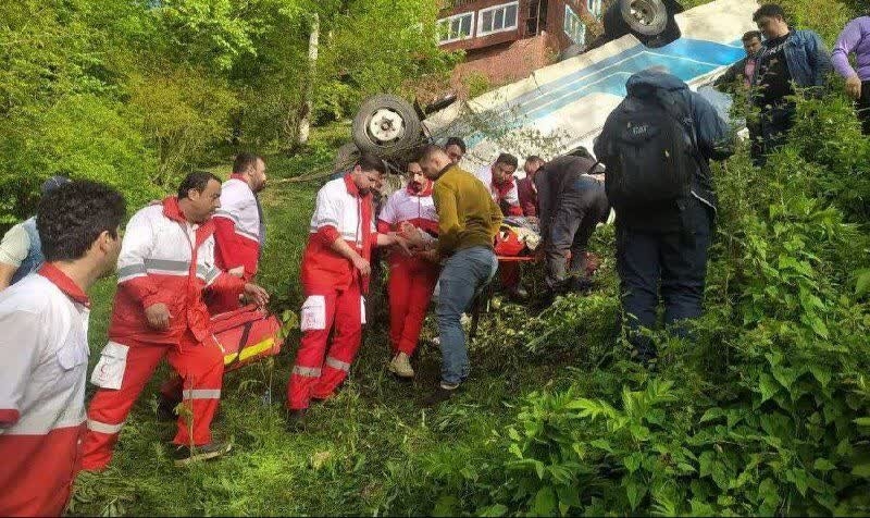 بهره مندی ۱۸۱ حادثه دیده از خدمات هلال احمر گیلان