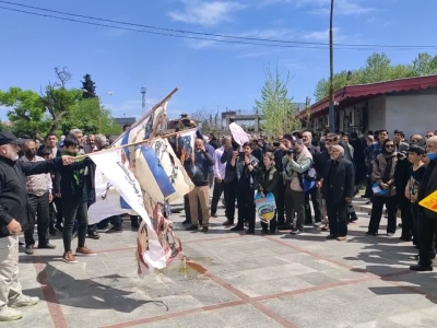 حمایت مردم انزلی از ملت مظلوم فلسطین