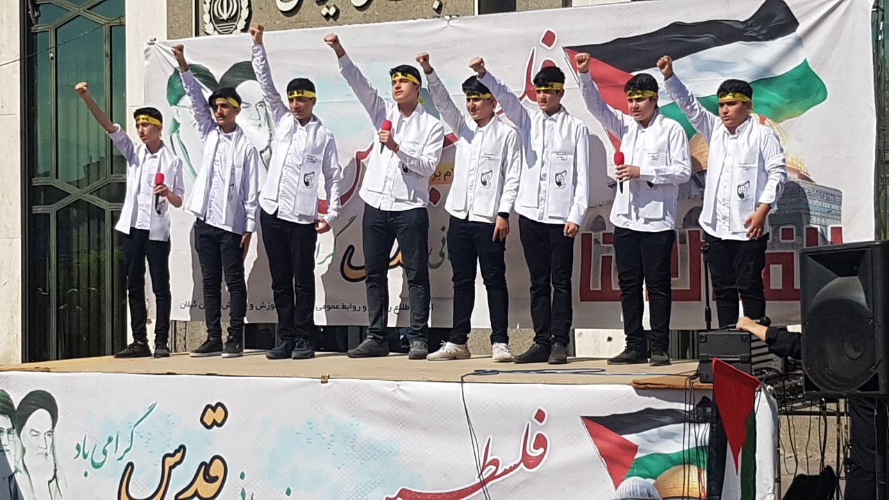 خروش انقلابی مردم غیور گیلان در روز جهانی قدس