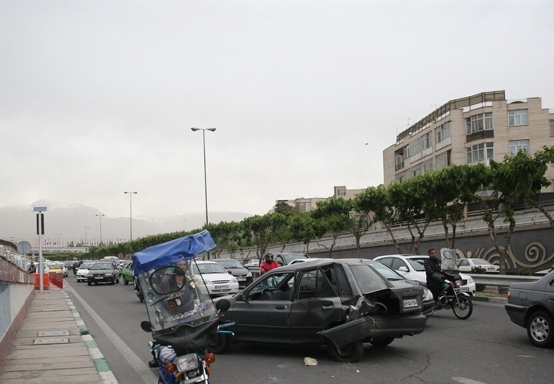 علت ۵۰ درصد از تصادفات تهران در نوروز؛ «بی‌توجهی به جلو»