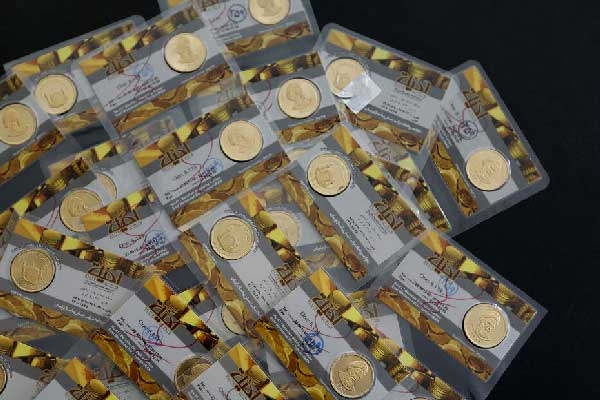 قیمت سکه در بازار کاهش یافت