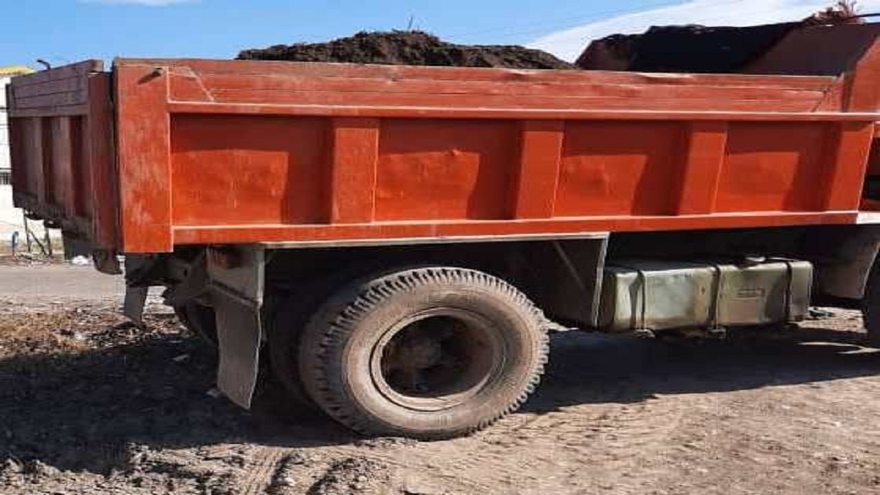 کشف ۱۰ تن شن و ماسه بدون مجوز در فومن