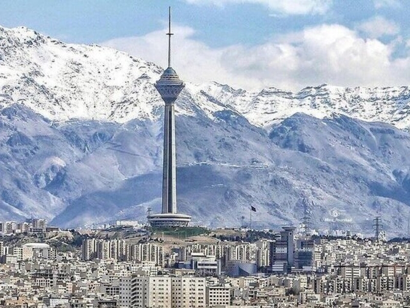 کیفیت هوای تهران در شرایط "قابل قبول"