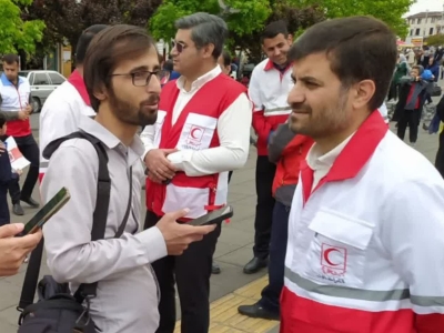 مانور یک روزه آموزشی امداد و نجات در رشت