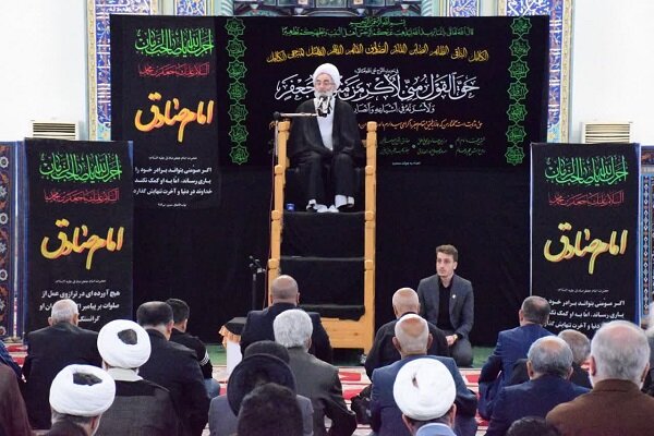 گیلان در عزای «صادق آل محمد» (ع) به سوگ نشست