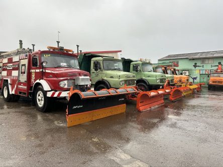 شهرداری لاهیجان آماده بارش احتمالی برف است