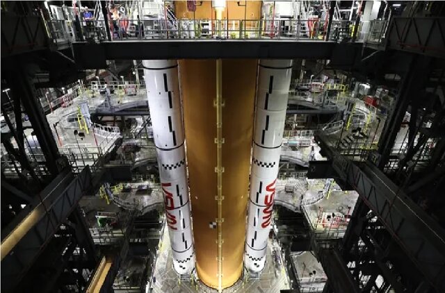 قدرتمندترین موشک تاریخ ناسا سرپا شد