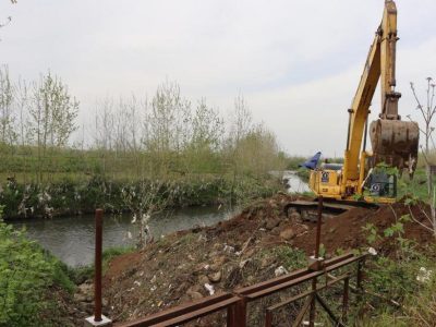 آغاز فرایند لایروبی رودخانه های زرجوب و گوهررود