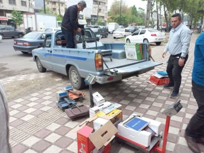 توقیف ۱۸ ترازوی غیراستاندارد در یک واحد صنفی در رشت