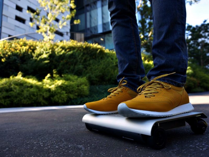 تجربه لپ‌تاپ سواری با WalkCar!