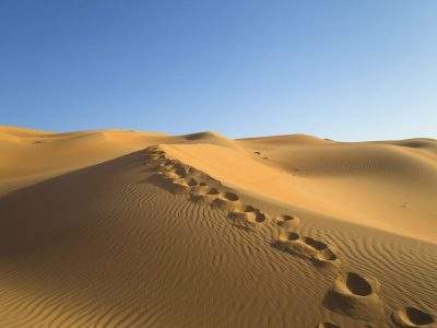 دریاچه‌ای در بیابان‌های عربستان!