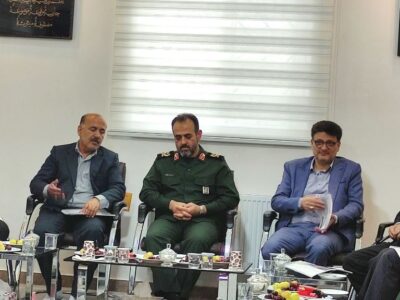 نشست هم اندیشی فرمانده سپاه قدس گیلان با نمایندگان استان