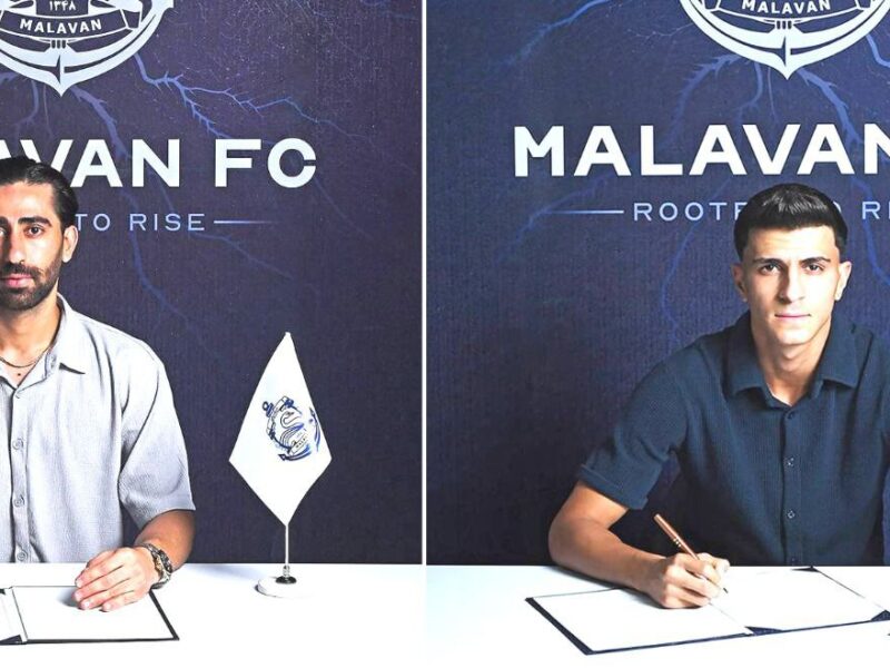 پیوستن ۲ بازیکن جدید به تیم فوتبال ملوان بندرانزلی