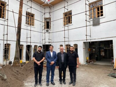 تأکید نماینده رشت و خمام بر رفع موانع پروژه‌های گردشگری / بازدید از روند مرمت هتل ایران رشت