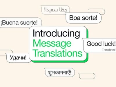 ترجمه فوری به واتس‌اپ اضافه شد