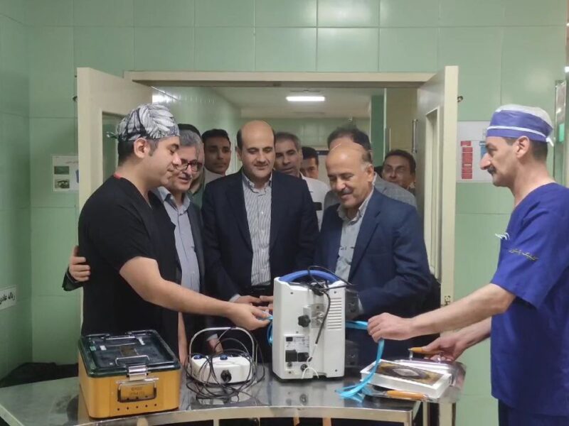 اختصاص دستگاه کرانیوتوم به بیمارستان دکتر پیروز لاهیجان