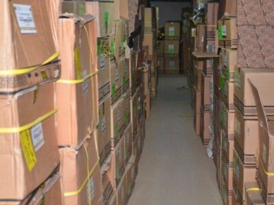 کشف انبار لوازم خانگی قاچاق ۶ میلیارد تومانی در لنگرود