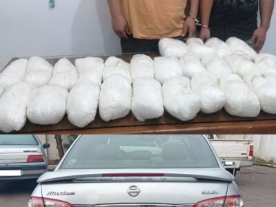 کشف ۲۶ کیلو شیشه در چابکسر