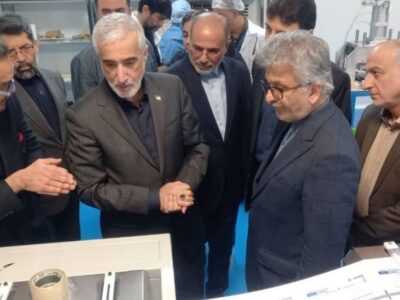 افتتاح خط تولید محصولات پزشکی یک واحد تولیدی در انزلی