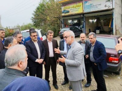 بررسی مشکلات چهاربانده کردن راه ارتباطی فومن به پونل