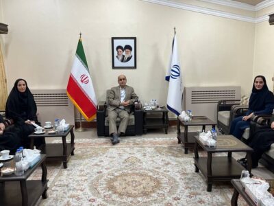دیدار هیأت گلف استان گیلان با دکتر حق شناس استاندار محترم به مناسبت روز زن و مادر