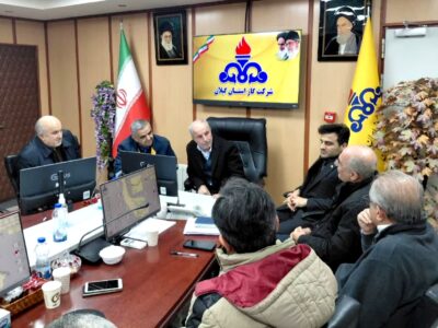 بازدید سرزده جبار کوچکی نژاد از شرکت گاز استان گیلان