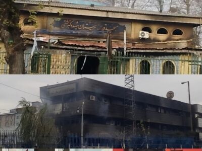 دستگیری عاملان حریق عمدی مسجد قدس و اداره برق رشت