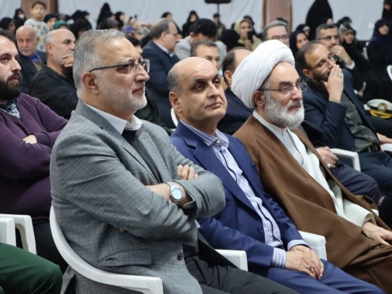 یادواره ۱۱۰۰ شهید والامقام شهر رشت و سپهبد شهید حاج قاسم سلیمانی برگزار شد